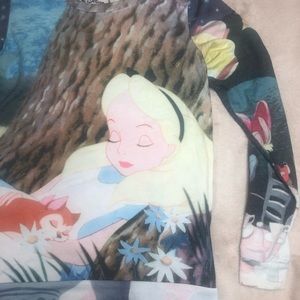 Alice In Wonderland Long Sleeve